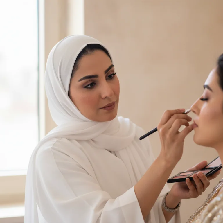 مكياج عروس خدمة في الكرامة